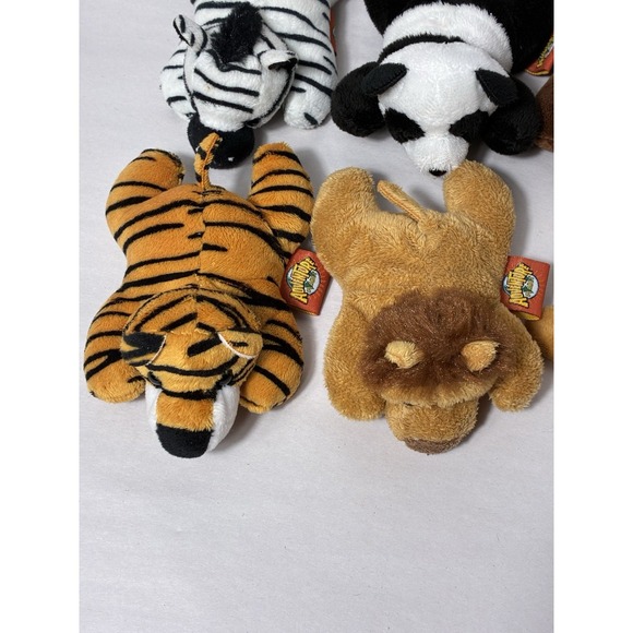 Adventure Planet Plush Lot Of 7 5" Tall animals All Ages - Picture 5 of 8